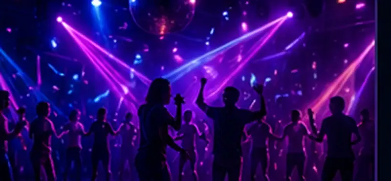 Dance Time con luci e musica a VRC Napoli Chiaia