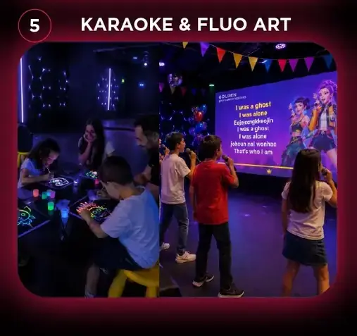 Karaoke privato nel programma del compleanno VRC Napoli Chiaia